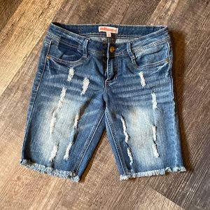 Doll house blue jean shorts